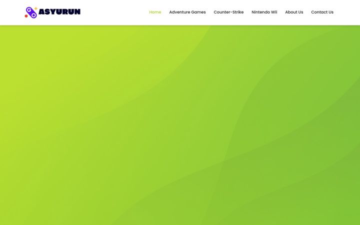 Screenshot of asyurun.com