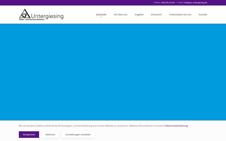 Screenshot of asz-untergiesing.de