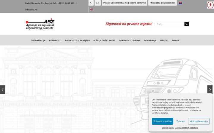Screenshot di asz.hr