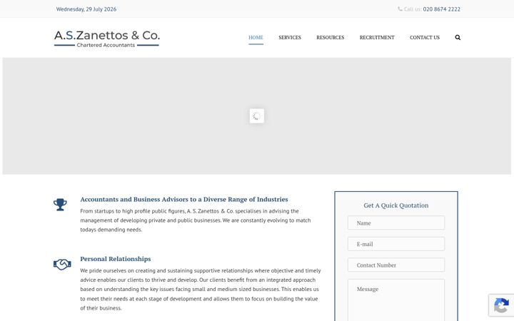 Screenshot ta' aszanettos.com