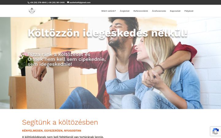 Screenshot of aszikft.hu