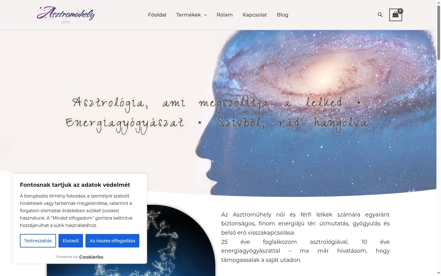 Screenshot tal-banner tal-kunsens muri qabel kwalunkwe interazzjoni