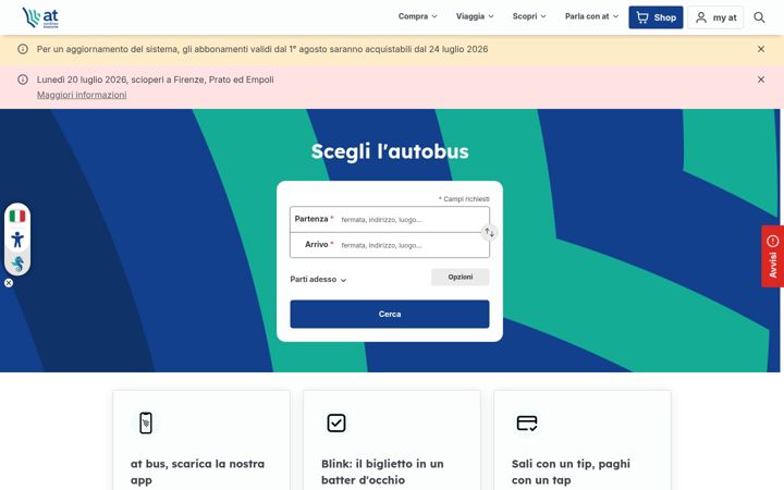 Screenshot of at-bus.it