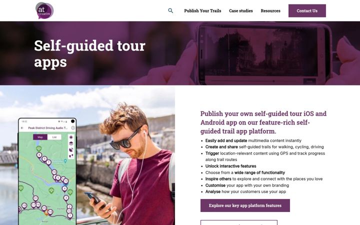 Screenshot of at-creative.co.uk