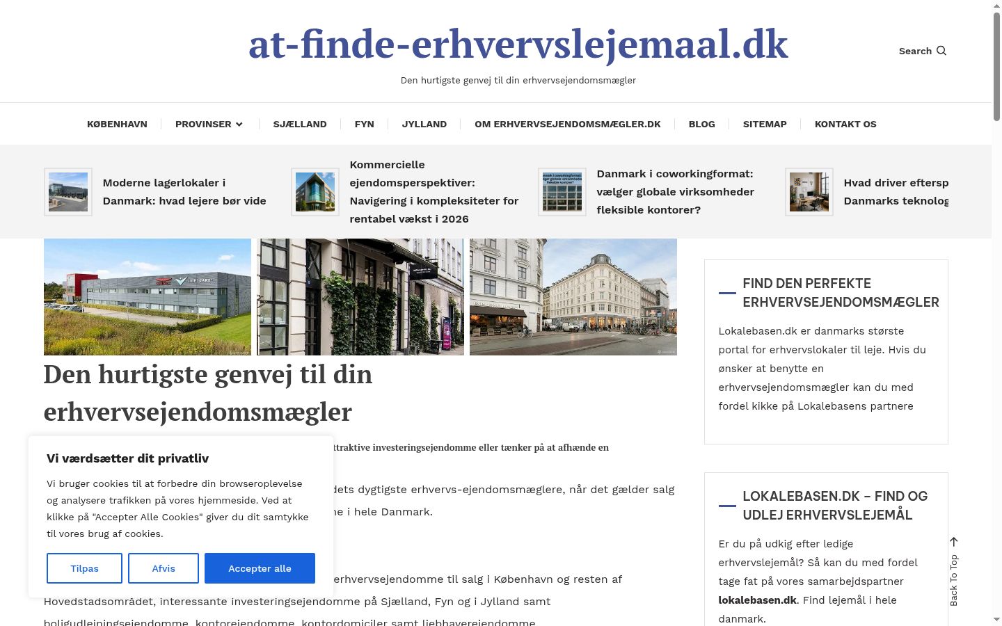 Screenshot tal-banner tal-kunsens muri qabel kwalunkwe interazzjoni