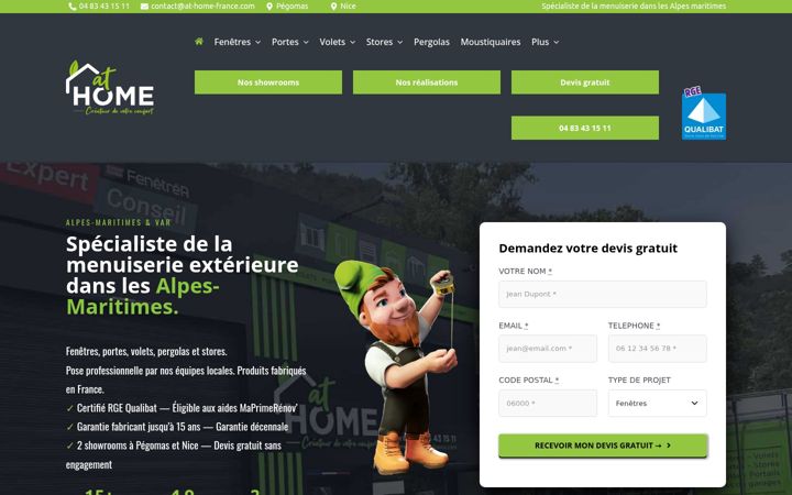 Screenshot ta' at-home-france.com