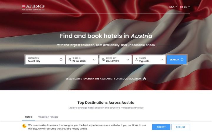 Screenshot von at-hotels.net