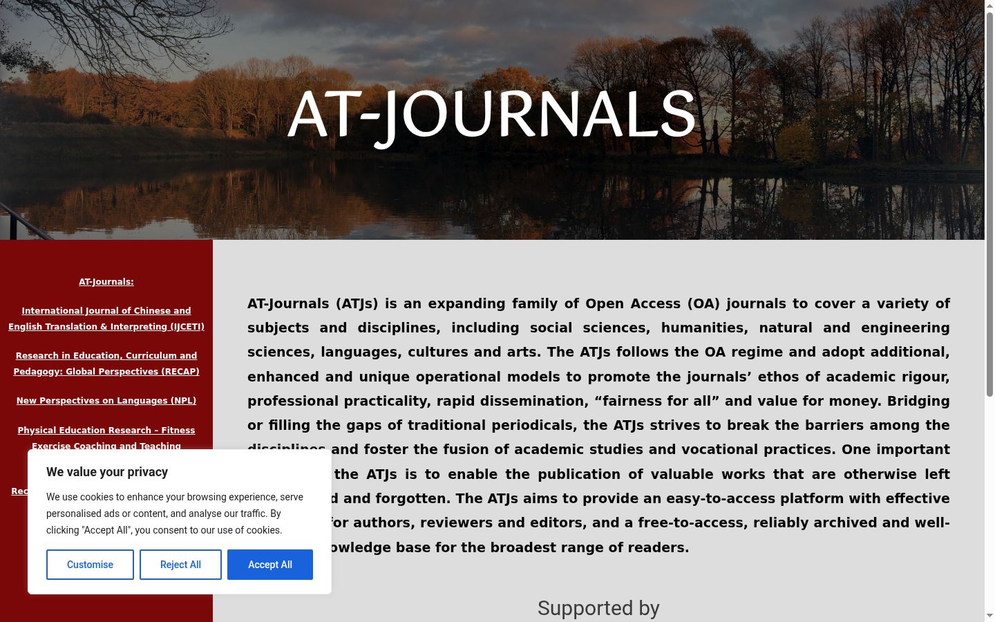 Screenshot tal-banner tal-kunsens muri qabel kwalunkwe interazzjoni