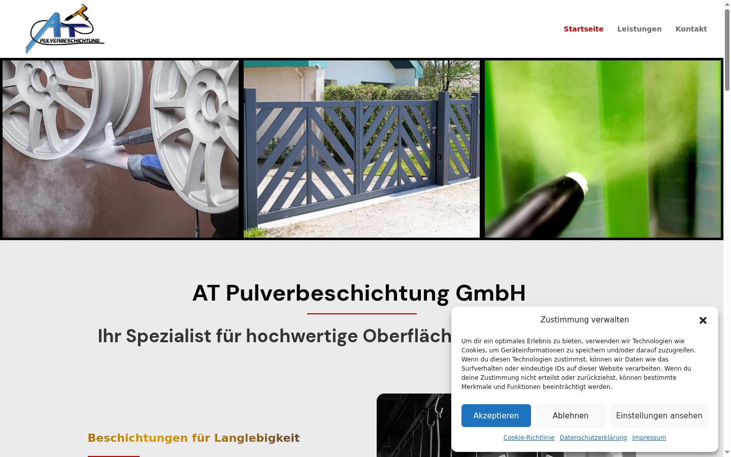 Screenshot tal-banner tal-kunsens muri qabel kwalunkwe interazzjoni