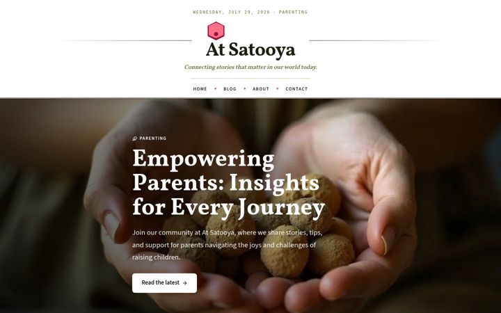 Screenshot of at-satooya.net