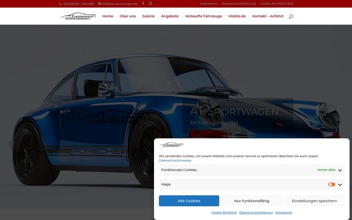 Screenshot of at-sportwagen.de