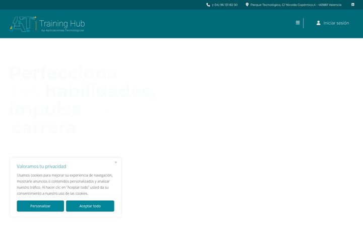 Screenshot of at-traininghub.com