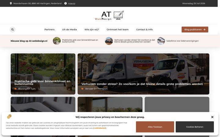 Screenshot of at-webdesign.nl