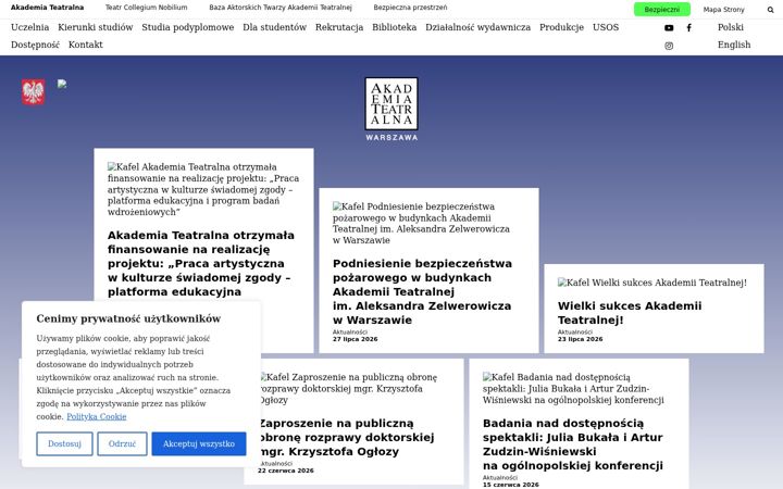 Screenshot of at.edu.pl