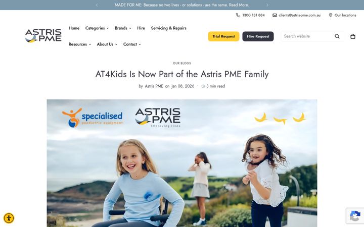 Screenshot of at4kids.com.au