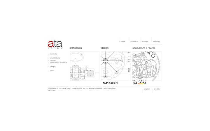 Screenshot of ata-italy.com
