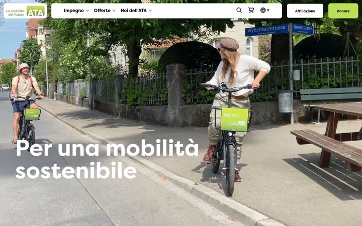 Screenshot of ata.ch