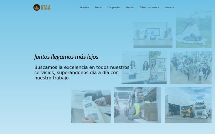 Screenshot of ataa.es