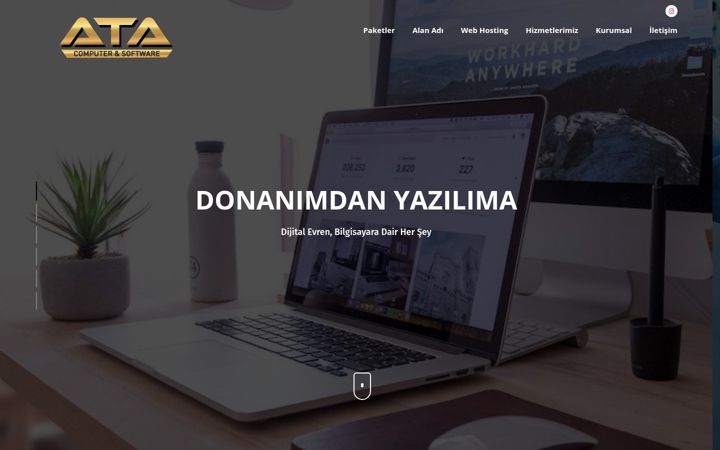 Kuvakaappaus sivustosta atabilisim.tr