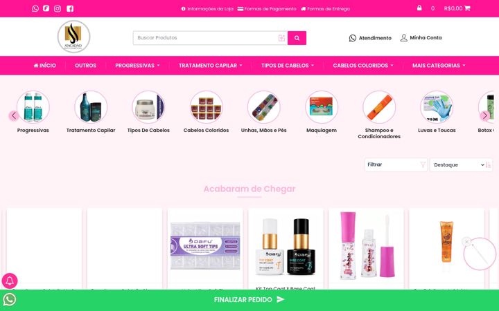 Skjámynd af atacadaodoscosmeticosjundiai.com