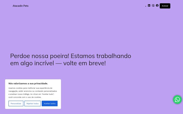 Zrzut ekranu atacadinpets.com.br