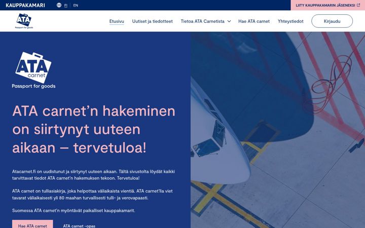 Skjermbilde av atacarnet.fi