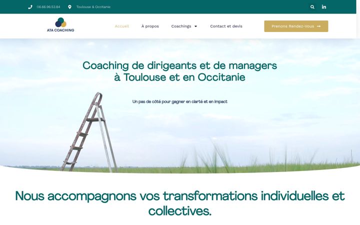 Screenshot of atacoaching.fr