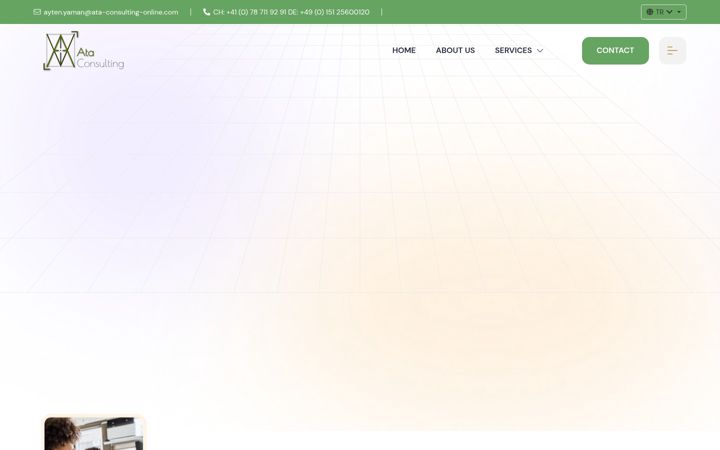 Skjámynd af ataconsultingglobal.com
