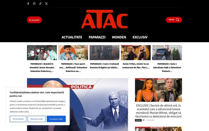 Screenshot of atacpersoana.ro