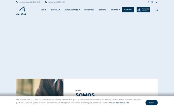 Screenshot of atacsantos.com.br