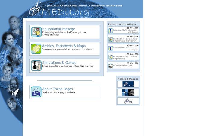 Screenshot of ataedu.org