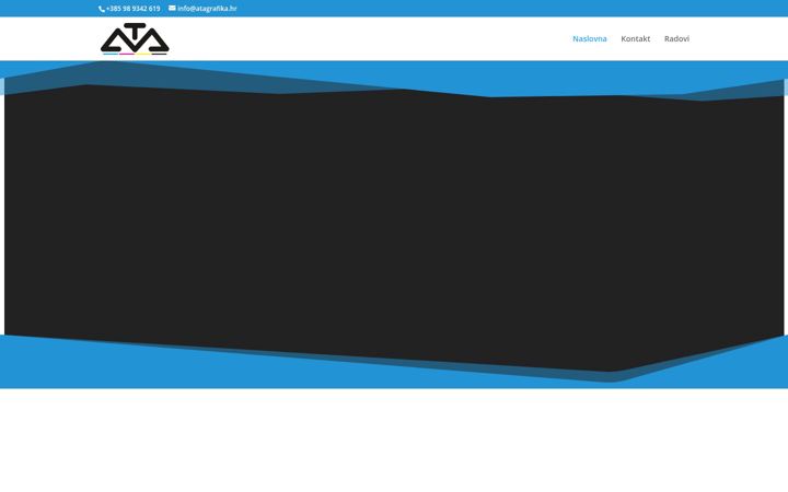Screenshot of atagrafika.hr