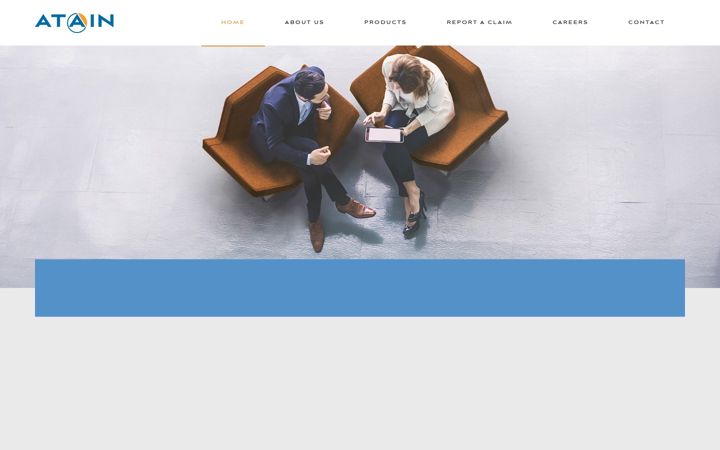 Screenshot of atainins.com