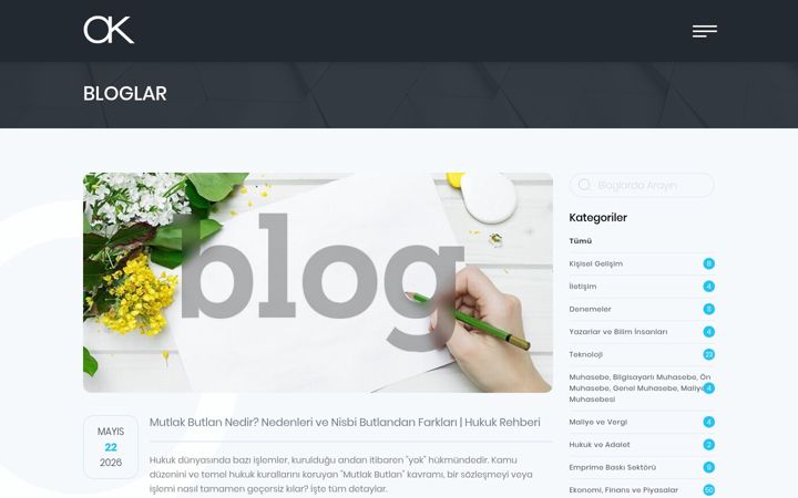 Screenshot of atakankocak.com
