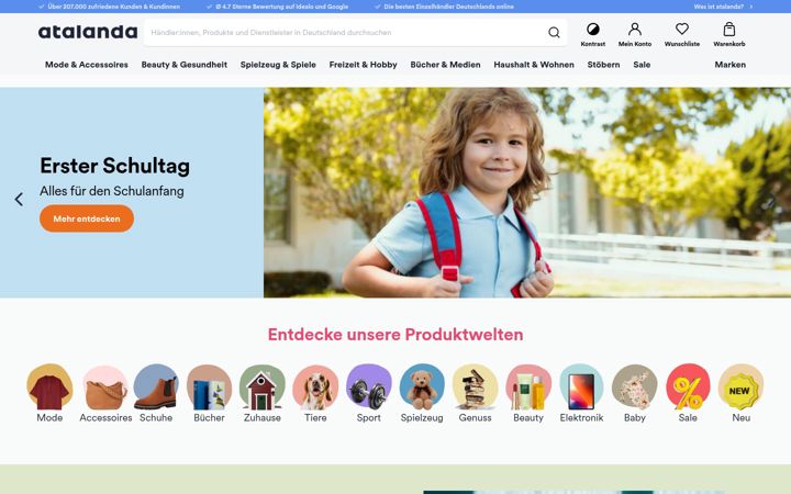 Screenshot of atalanda.com