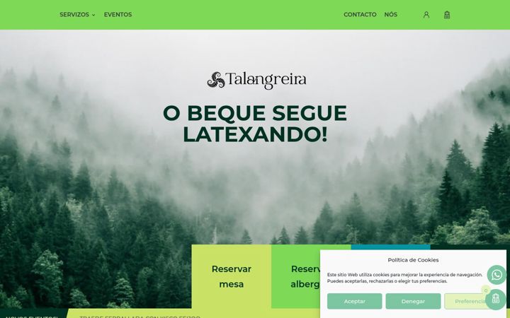 Screenshot of atalangreira.com