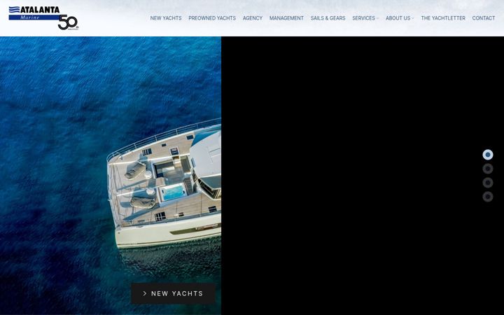 Screenshot of atalantamarine.com