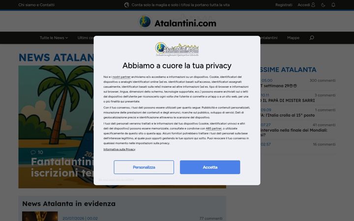 Screenshot ta' atalantini.online