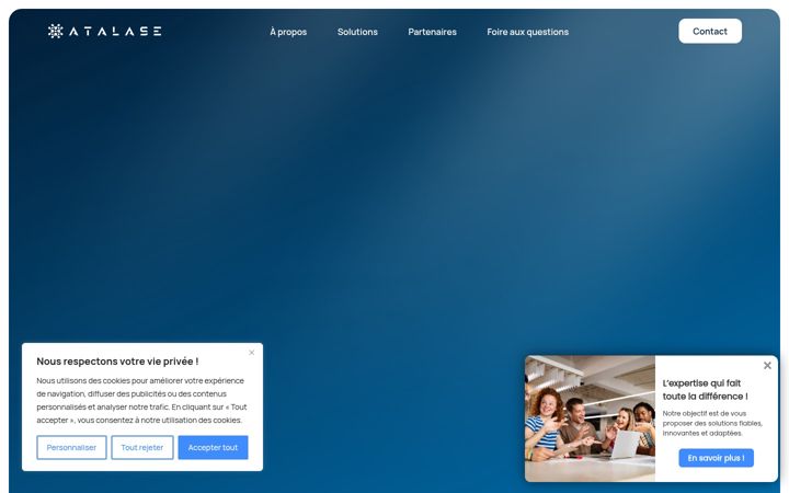 Screenshot of atalase.com