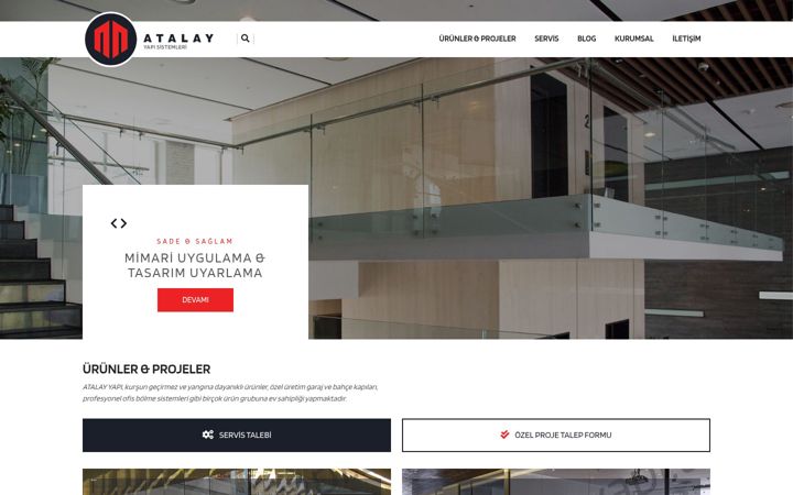 Screenshot of atalayyapi.com