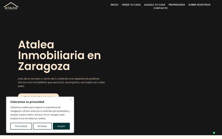 Screenshot of ataleainmobiliaria.com