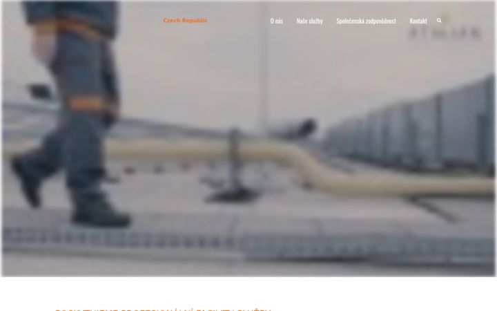 Screenshot of atalian.cz