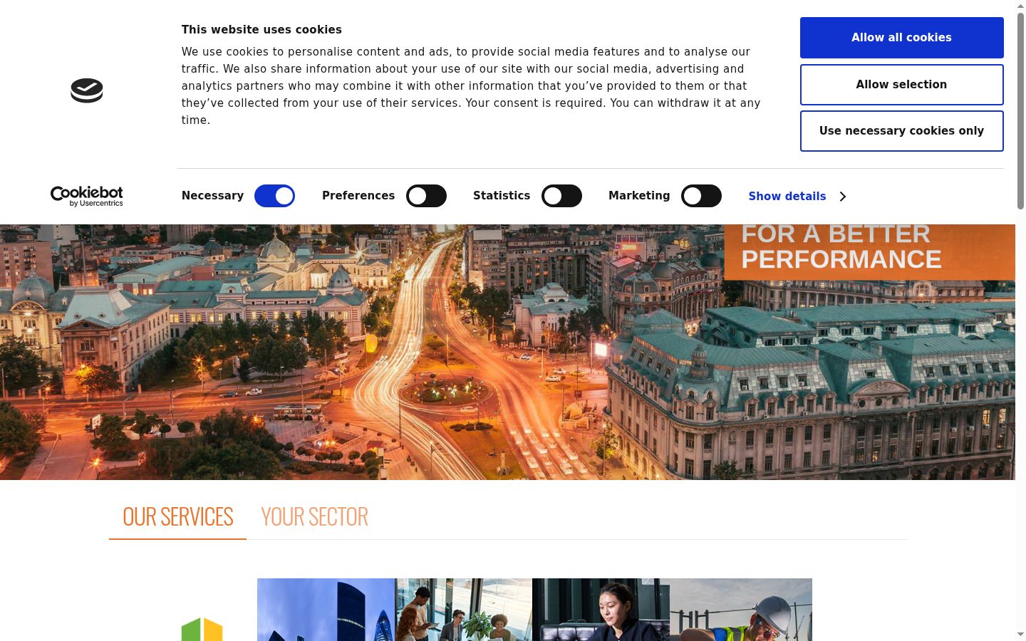 Screenshot tal-banner tal-kunsens muri qabel kwalunkwe interazzjoni