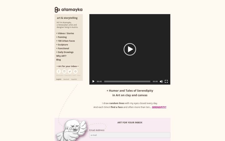 Screenshot of atamayka.com