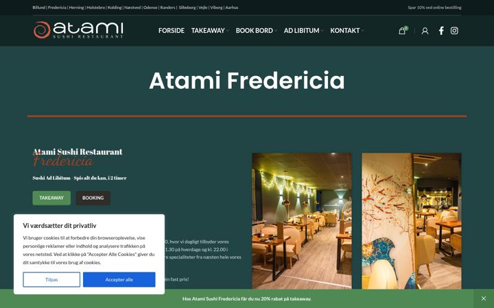 Screenshot of atami-fredericia.dk
