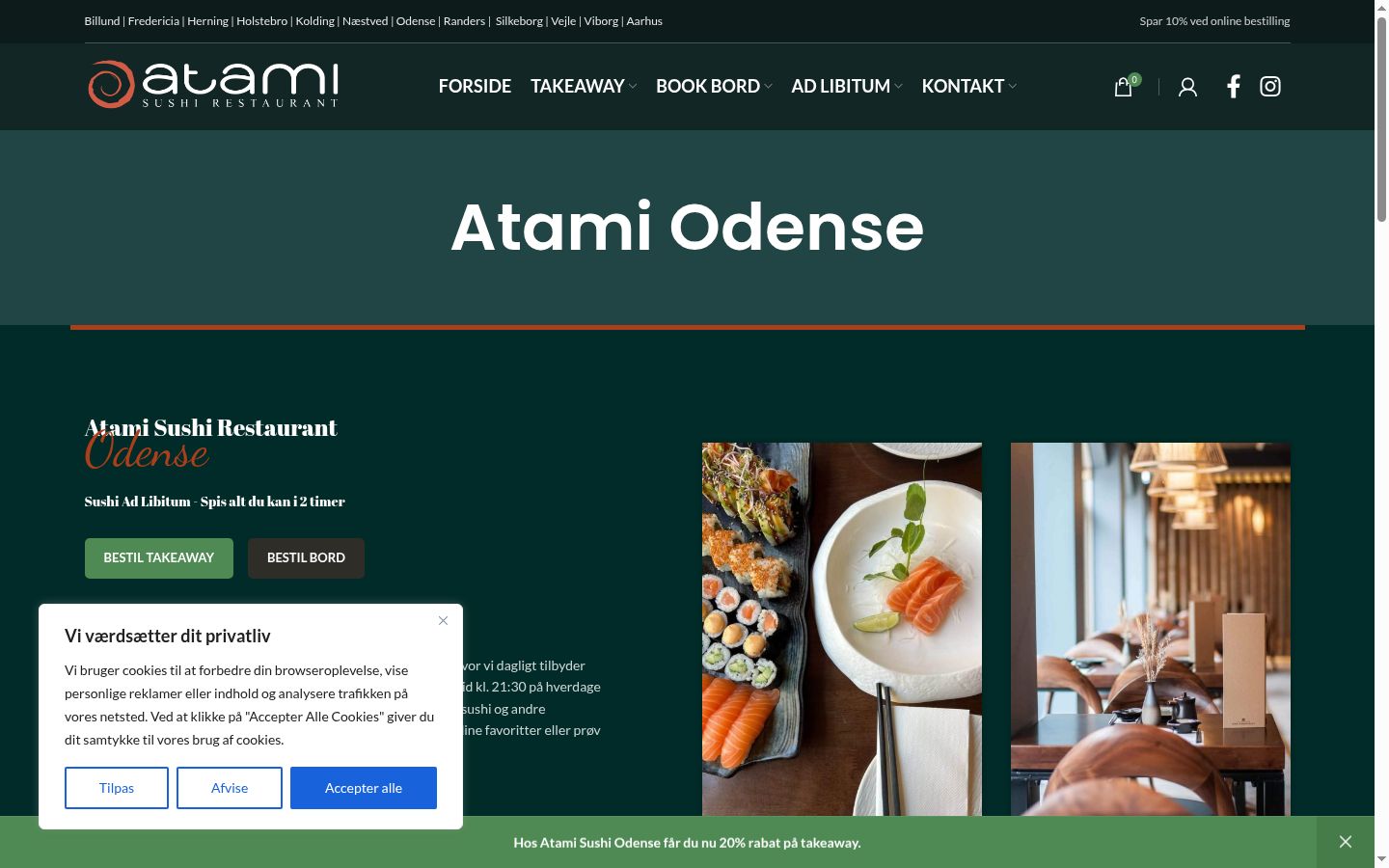 Screenshot tal-banner tal-kunsens muri qabel kwalunkwe interazzjoni