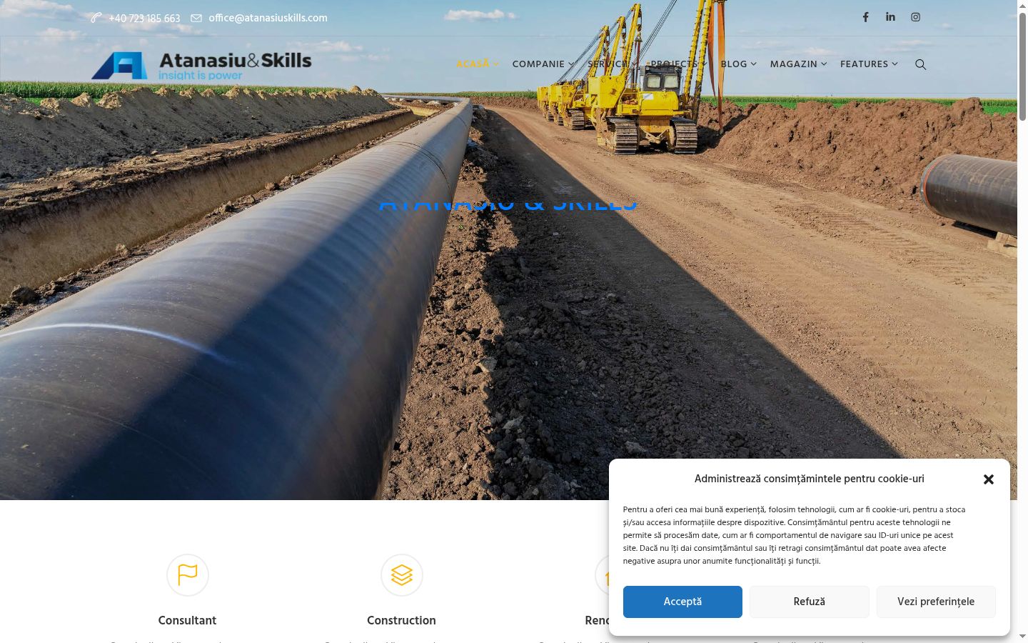 Screenshot tal-banner tal-kunsens muri qabel kwalunkwe interazzjoni