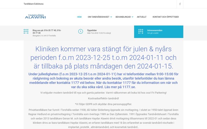 Screenshot of atand.se
