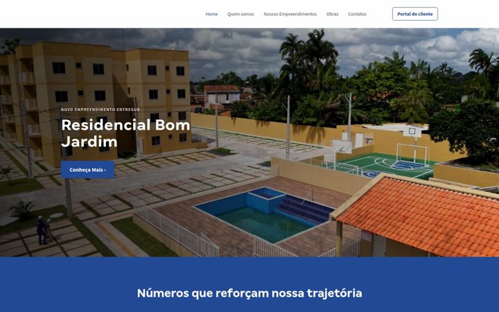 Screenshot of atanengenharia.com.br