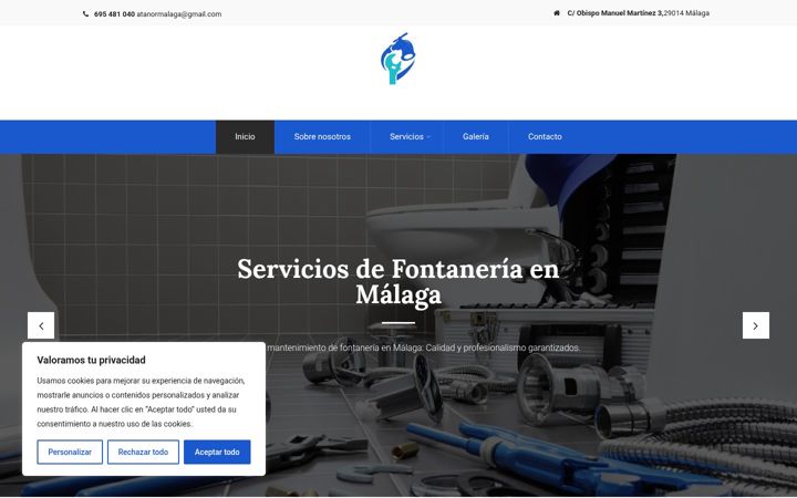 Captura de pantalla de atanormalaga.com